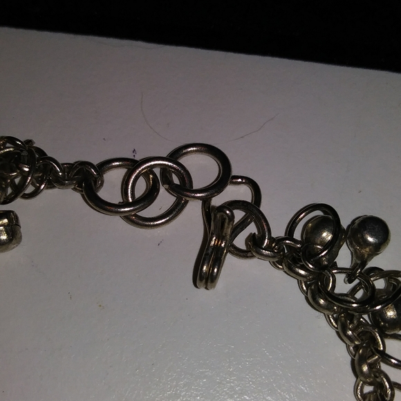"Silver" ankle bracelet - Picture 2 of 3